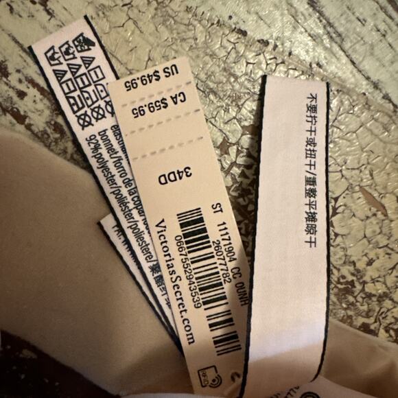 NEW VICTORIA'S SECRET blush LINED PERFECT COVERAGE bra Womens 34DD NWT - Picture 4 of 9